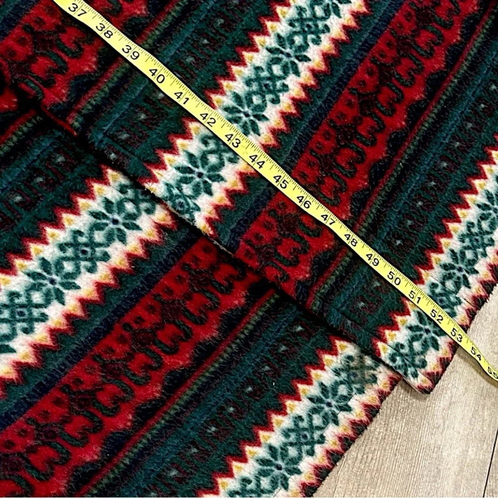 Vintage 90s Victoria’s Secret Country Christmas Robe Faire Isle RARE Women Small - Picture 8 of 16